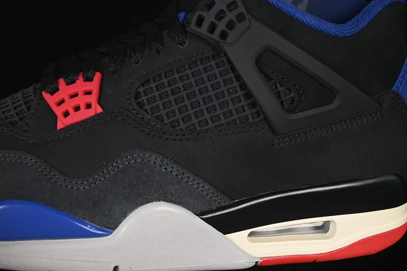 All categories Air Jordan Jordan series basketball shoes Air Jordan 4 LJR version Air Jordan 4 Retro "Lase" AJ4 Joe 4 black gray blue color FV5029-003